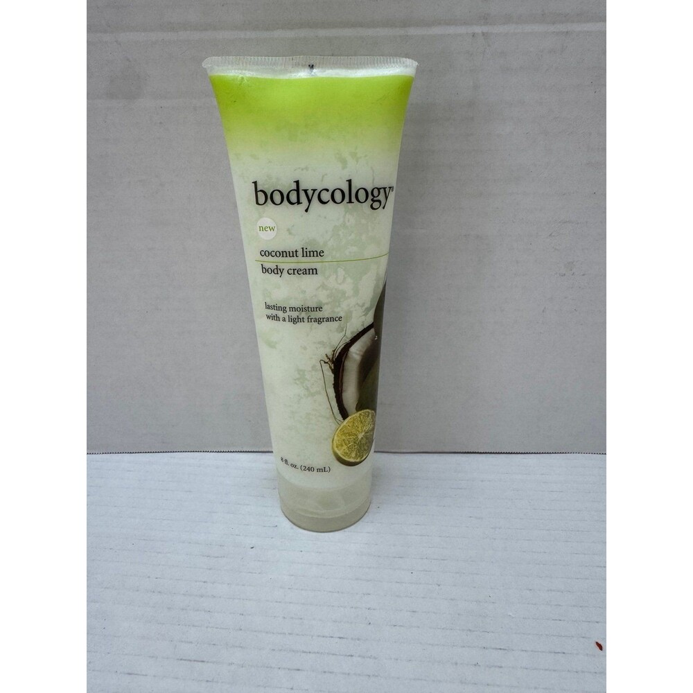 Bodycology Coconut Lime Body Cream Moisturizer Lotion 8oz NEW Retired RARE